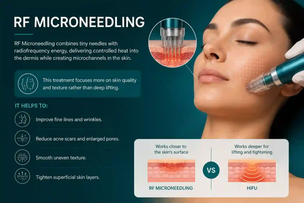 What Does RF Microneedling Do That HIFU Alone Cannot Gorgie